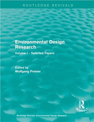 Environmental Design Research：Volume one selected papers