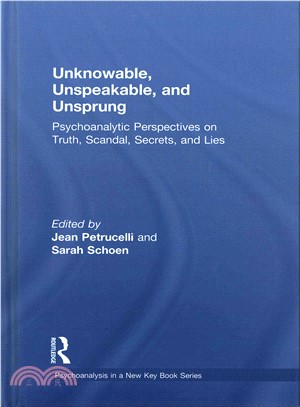 Unknowable, Unspeakable, and Unsprung ─ Psychoanalytic Perspectives on Truth, Scandal, Secrets and Lies