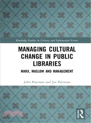 Managing Cultural Change in Public Libraries ― Marx, Maslow and Management