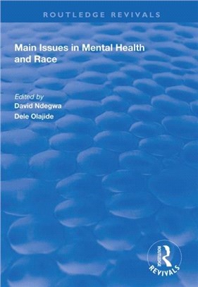 Main Issues in Mental Health and Race