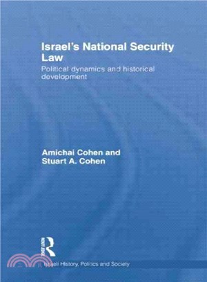 Israels National Security Law Political ― Political Dynamics and Historical Development