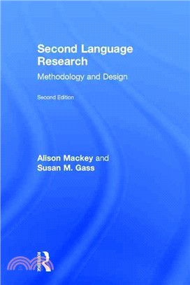 Second Language Research ─ Methodology and Design
