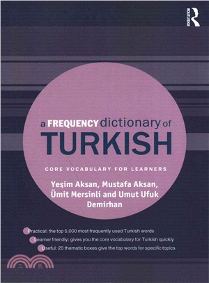 A Frequency Dictionary of Turkish ─ Core Vocabulary for Learners