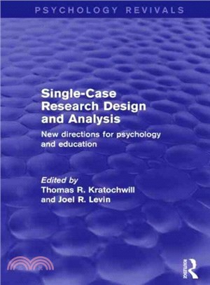 Single-case Research Design and Analysis ― New Directions for Psychology and Education