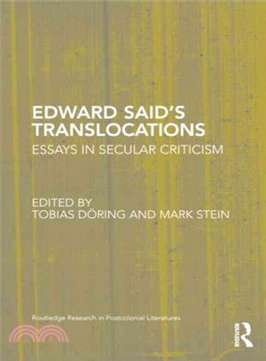 Edward Said's Translocations ─ Essays in Secular Criticism