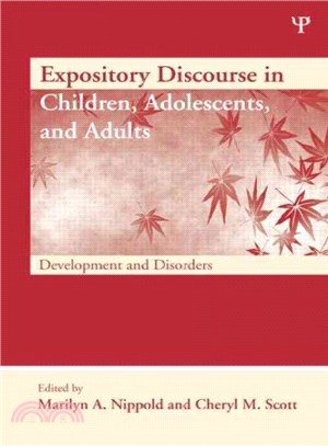 Expository Discourse in Children, Adolescents, and Adults ─ Development and Disorders