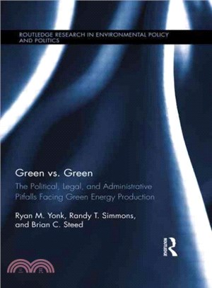 Green vs. Green ─ The Political, Legal, and Administrative Pitfalls Facing Green Energy Production