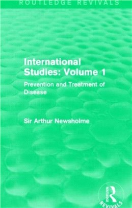International Studies : Prevention and Treatment of Disease Volume 1