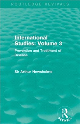 International Studies: Volume 3：Prevention and Treatment of Disease