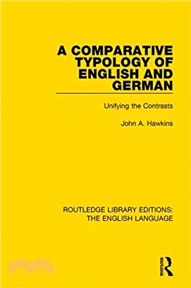 A Comparative Typology Of English And German: Grammar, Syntax & Linguistic Structure