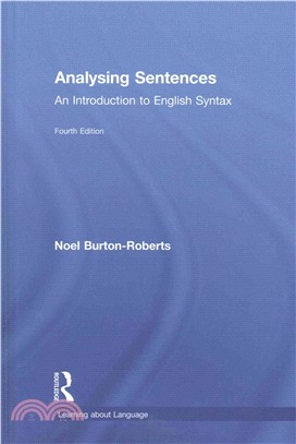 Analysing Sentences ─ An Introduction to English Syntax