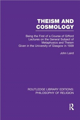 Theism And Cosmology: Philosophy of Religion