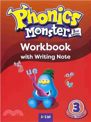 Phonics Monster 3/e Workbook 3 with Writing Note