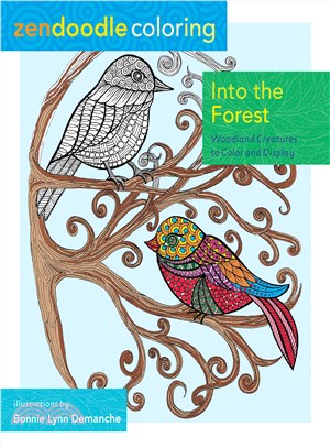 In the Forest ─ Woodland Creatures to Color and Display