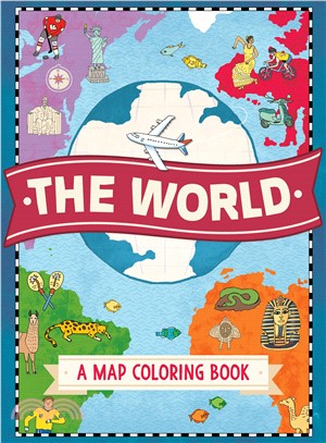 The world :a map coloring book /