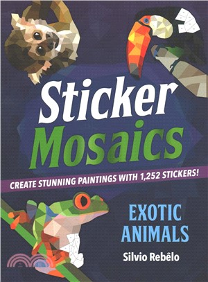 Animals ― Create 12 Stunning Paintings With Stickers!