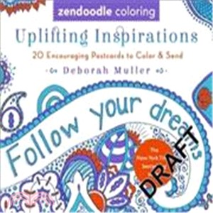 Uplifting Inspirations Postcards ─ 20 Encouraging Postcards to Color & Send