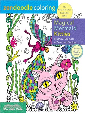 Magical Mermaid Kitties ─ Mythical Sea-Cats to Color and Display