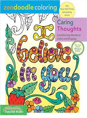Caring Thoughts ─ Comforting Words to Color and Display