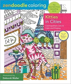 Kitties in Cities ― Cosmopolitan Cats to Color and Display