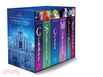 The Lunar Chronicles Boxed Set (共5本平裝本): Cinder, Scarlet, Cress, Fairest, Stars Above, Winter