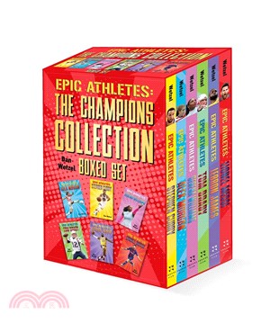 Epic Athletes: The Champions Collection Boxed Set: (Stephen Curry, Alex Morgan, Serena Williams, Tom Brady, LeBron James, Lionel Messi)