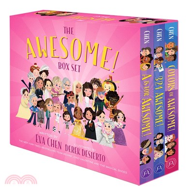 The Awesome! Box Set: A is for Awesome!, 3 2 1 Awesome!, and Colors of Awesome!