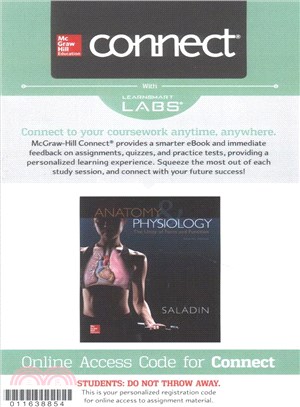 Anatomy & Physiology Connect with Learnsmart Labs Access Code