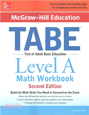 McGraw-Hill Education Tabe Level A Math