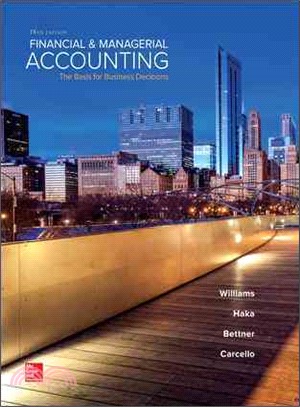 Financial & Managerial Accounting ─ The Basis for Business Decisions