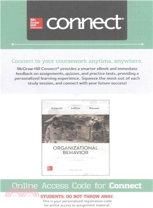 Organizational Behavior McGraw-Hill Connect Access Code