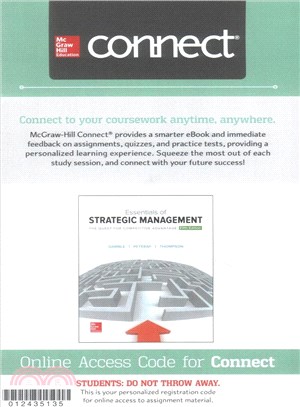 Essentials of Strategic Management Connect Access Code ─ The Quest for Competitive Advantage
