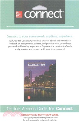 Computer Accounting With Quickbooks 2015 Connect Access Card