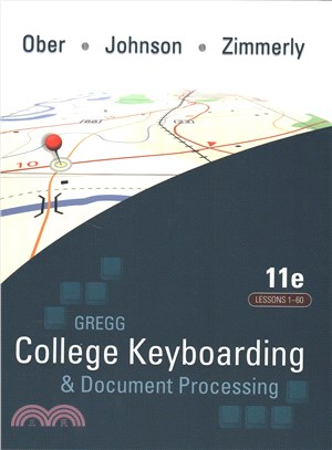 Gregg College Keyboarding & Document Processing, Gdp + Microsoft Word 2016 Manual Kit 1 - Lessons 1-60