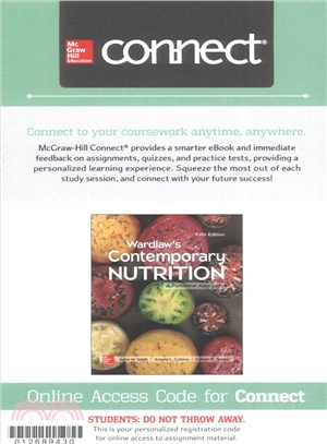 Wardlaw's Contemporary Nutrition McGraw-Hill Connect Access Code ─ A Functional Approach