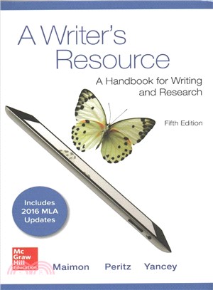 A Writer's Resource ─ A Handbook for Writing and Research: Includes 2016 Mla Updates
