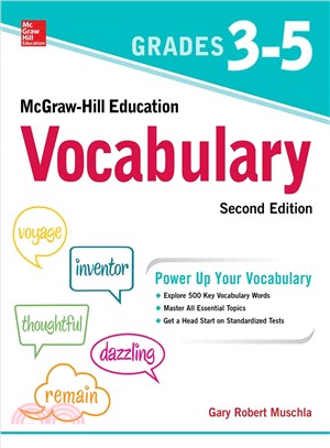Mcgraw-hill Education Vocabulary Grades 3-5