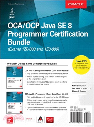 Oca/Ocp Java Se 8 Programmer Certification Bundle ― Exams 1z0-808 and 1z0-809