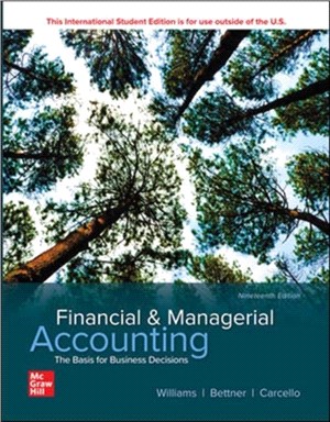 ISE Financial & Managerial Accounting