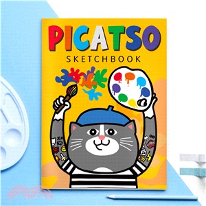 Picatso 塗鴉筆記本 (26*19cm/64頁/無格白紙)