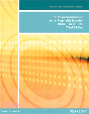 Strategic Management in the Hospitality Industry: Pearson New International Edition