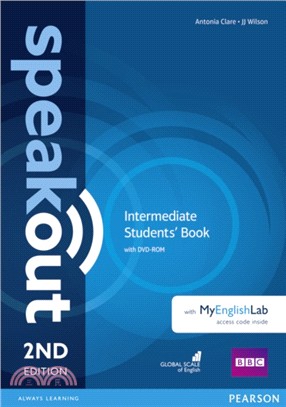 Speakout Intermediate 2nd Edition Students' Book with DVD-ROM and MyEnglishLab Access Code Pack