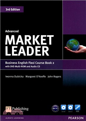Market Leader 3/e (Advanced) Flexi Course Book 2 with DVD-ROM/1片 and Audio CD/1片
