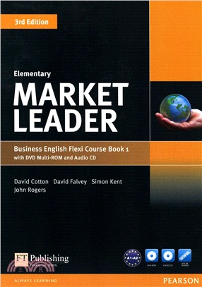 Market Leader 3/e (Elementary) Flexi Course Book 1 with DVD-ROM/1片 and Audio CD/1片