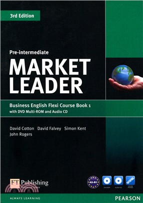 Market Leader 3/e (Pre-Int) Flexi Course Book 1 with DVD-ROM/1片 and Audio CD/1片