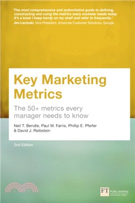 Key Marketing Metrics：The 50+ metrics every manager needs to know