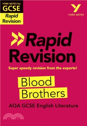 York Notes for AQA GCSE (9-1) Rapid Revision: Blood Brothers