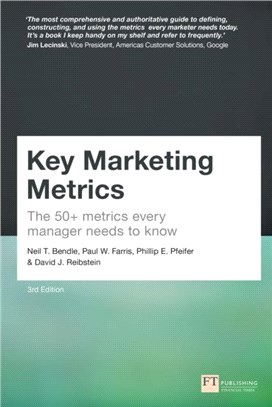 Key Marketing Metrics：The 50+ metrics every manager needs to know