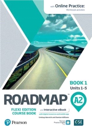Roadmap A2 Flexi Edition Course Book 1 with eBook and Online Practice Access