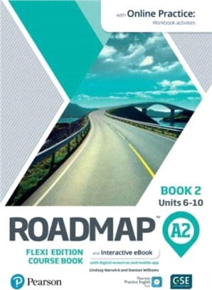 Roadmap A2 Flexi Edition Course Book 2 with eBook and Online Practice Access